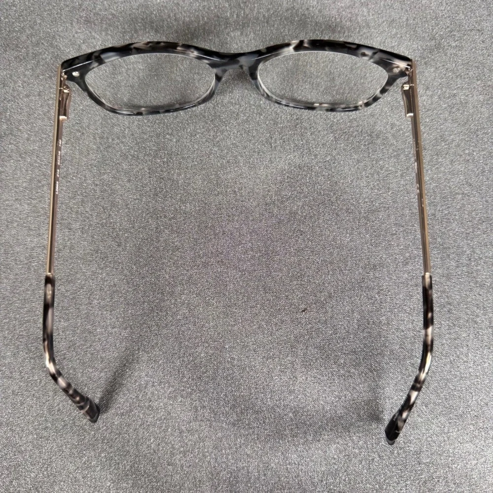 Lacoste Eyeglasses Womens 53-16-140 Grey Tortoise Excellent L2863 Cat Eye Frames
